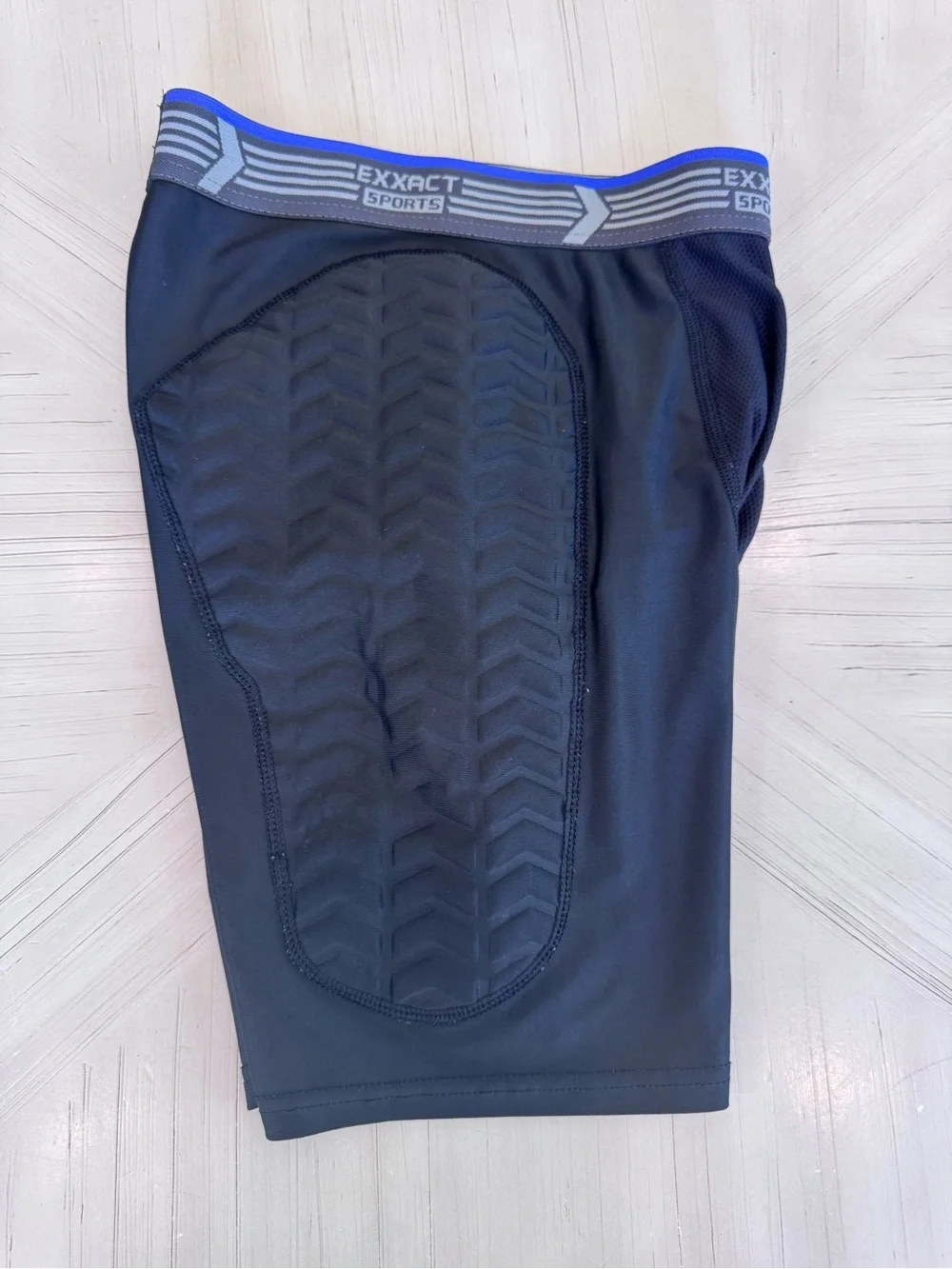 Exxact Sports Baseball Sliding Padded Compression Shorts – Black – Youth XL